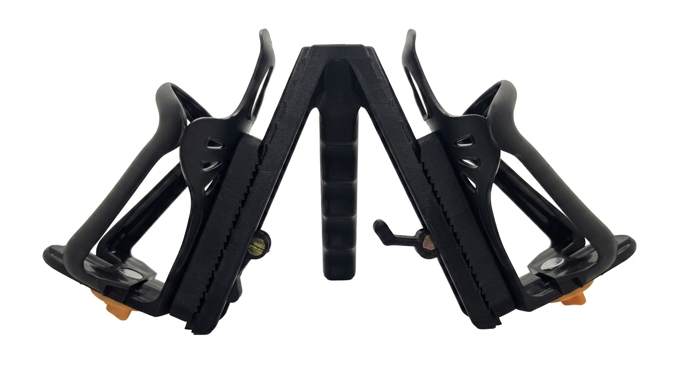 The Fister - Dual beer drinking apparatus gadget accessory
