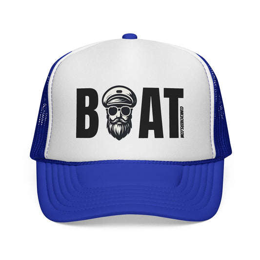 Boat Captain Trucker Cap – Nautical Beard Captain Hat