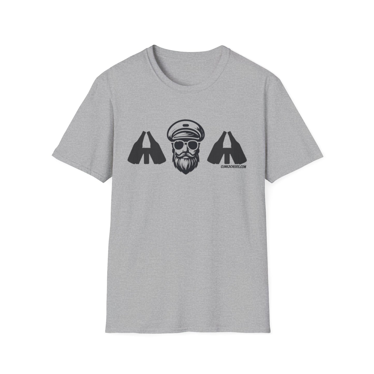 Captain and Fisters Beer-Loving T-Shirt