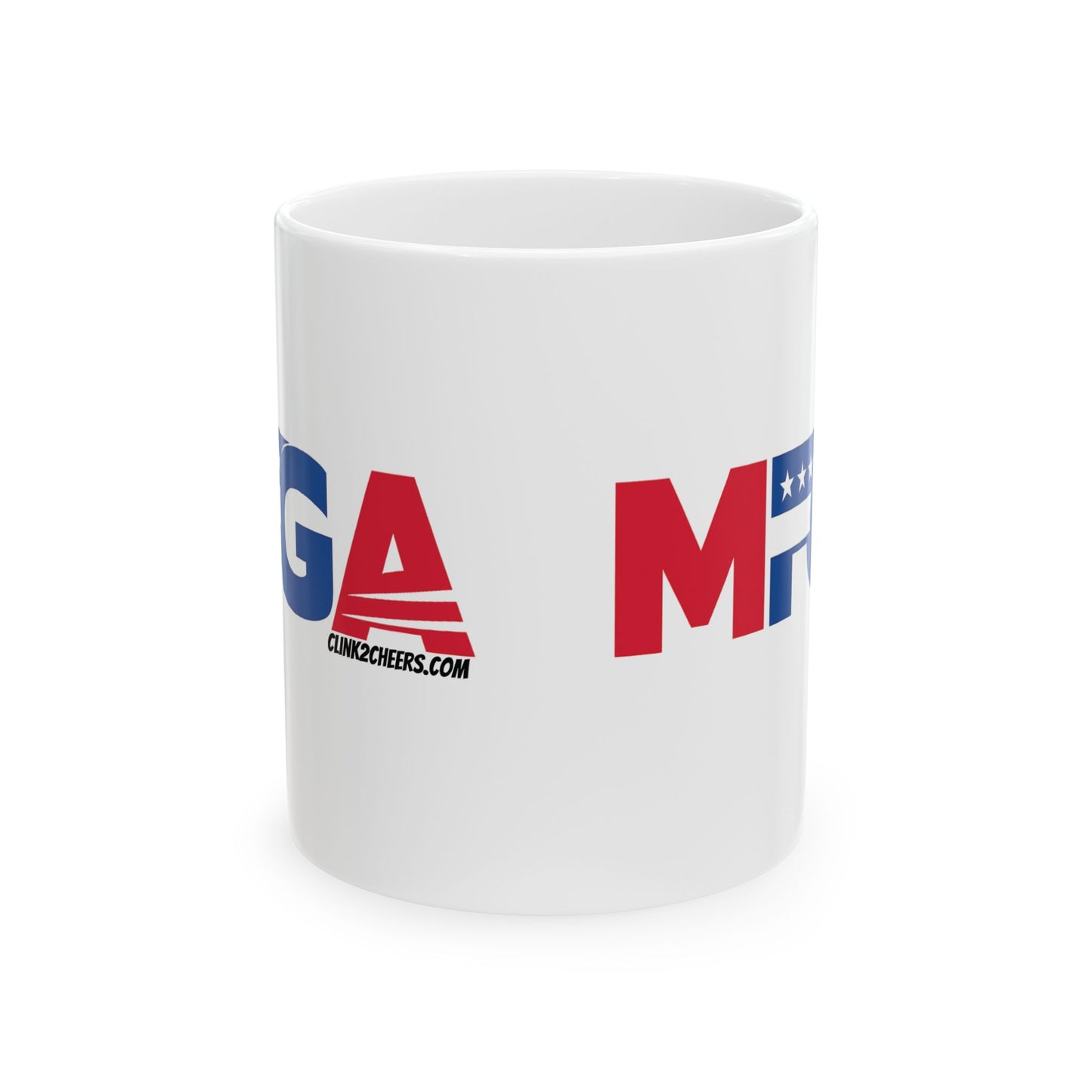 MFGA Coffee Mug – Patriotic Red & Blue 11oz/15oz Ceramic