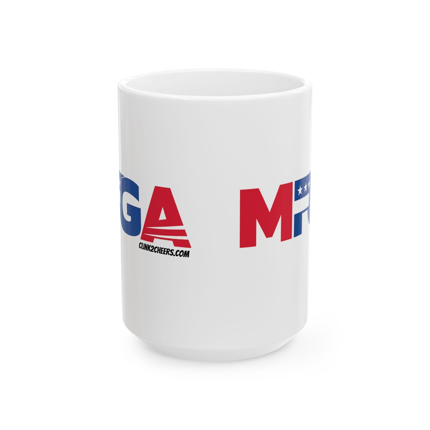 MFGA Coffee Mug – Patriotic Red & Blue 11oz/15oz Ceramic