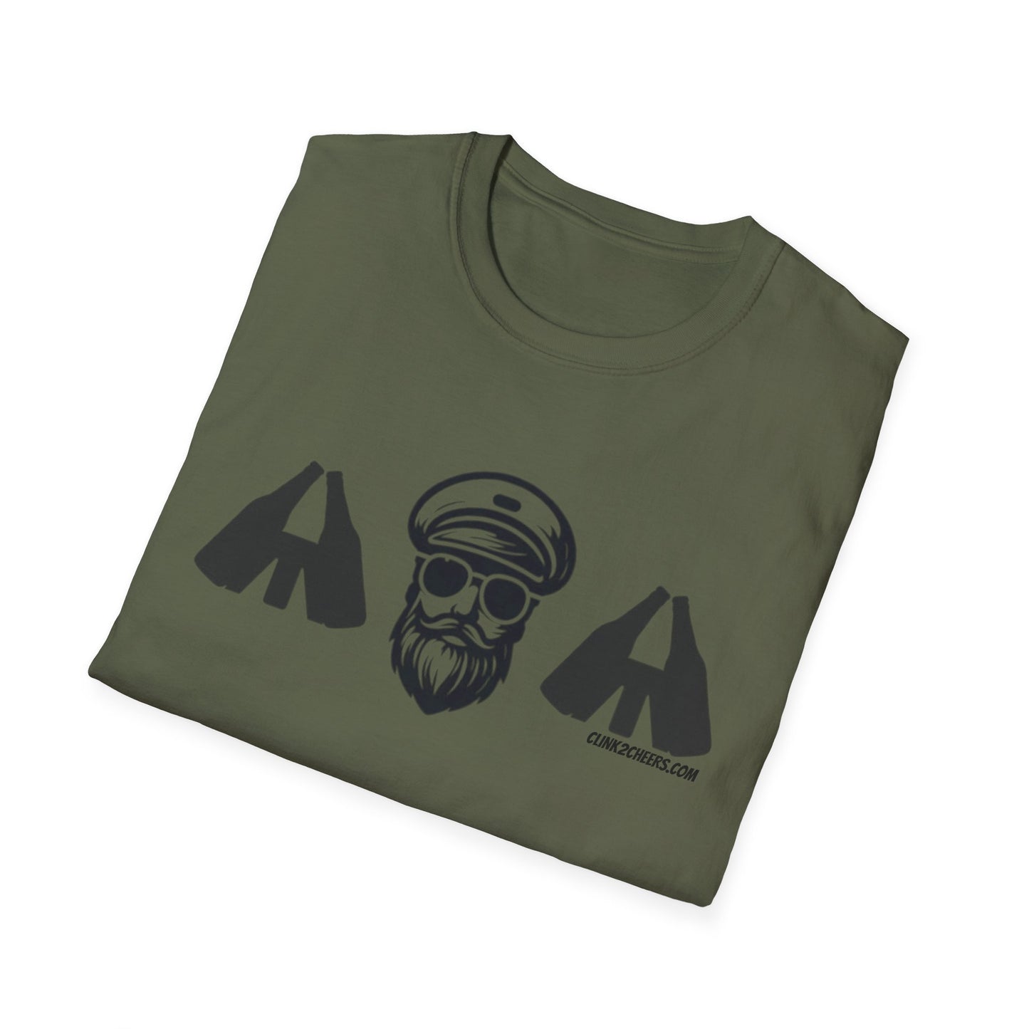 Captain and Fisters Beer-Loving T-Shirt