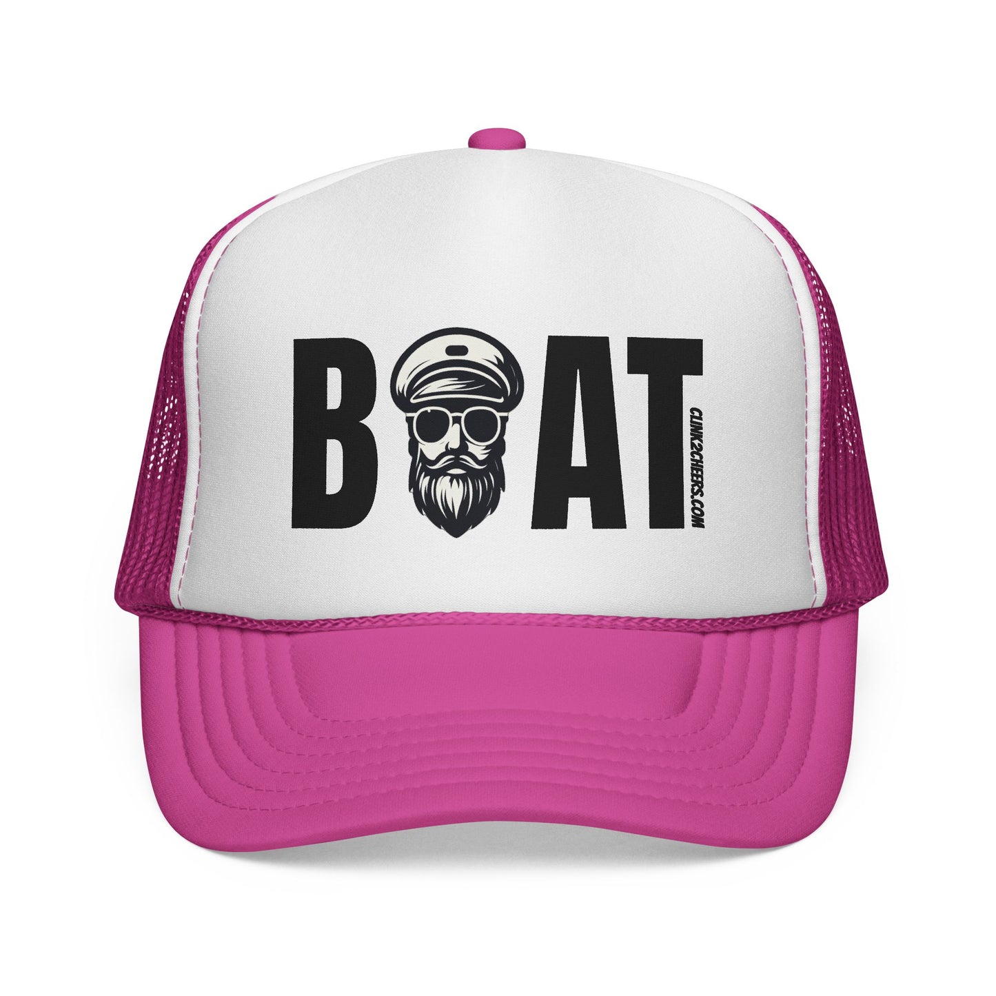 Boat Captain Trucker Cap – Nautical Beard Captain Hat