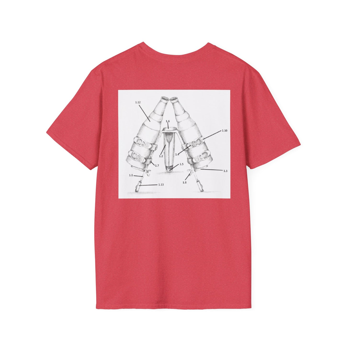 Enhance: Patent Drawing T-Shirt