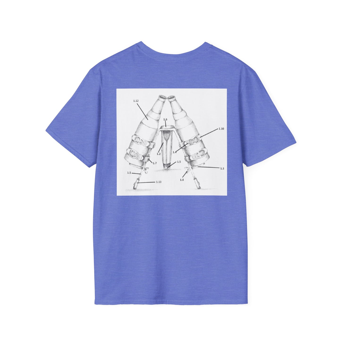Enhance: Patent Drawing T-Shirt