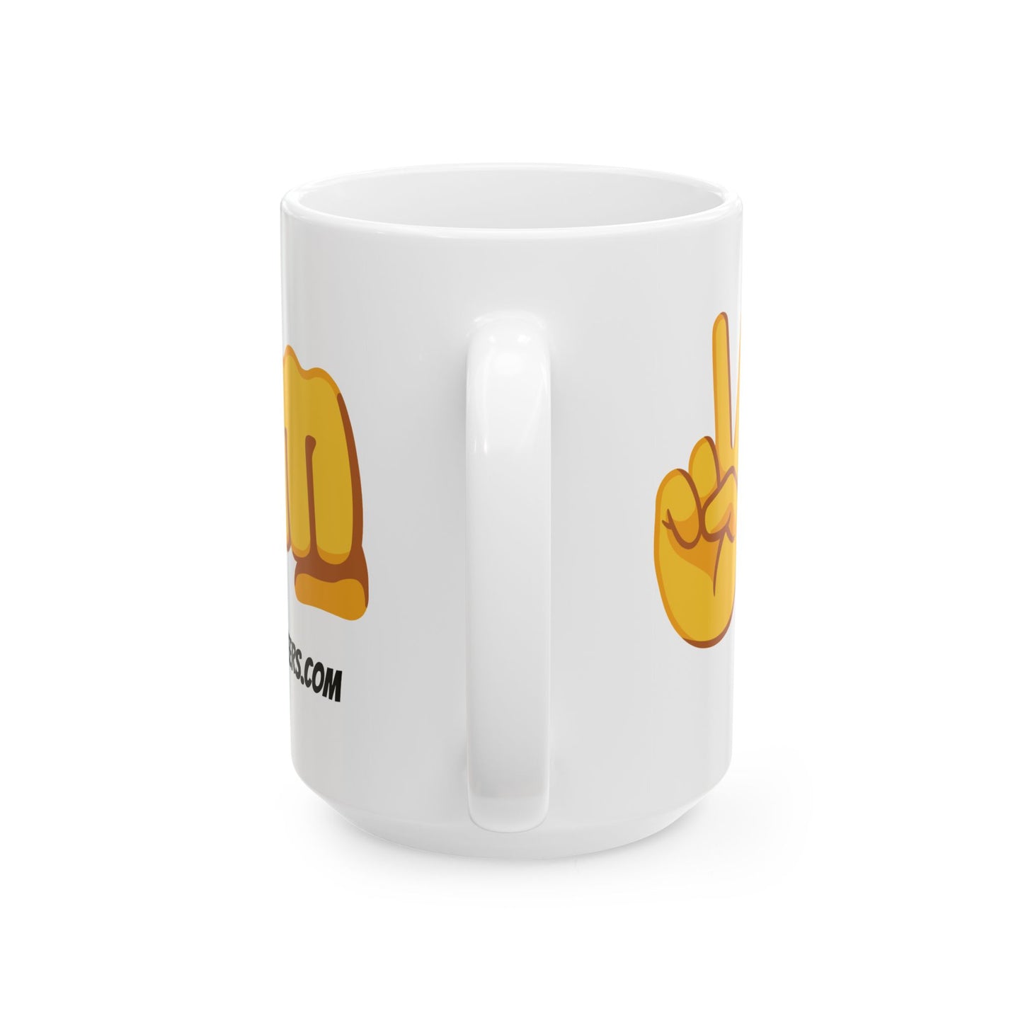 Beer Emoji Mug — Funny Cheers Coffee Cup for Beer Lovers
