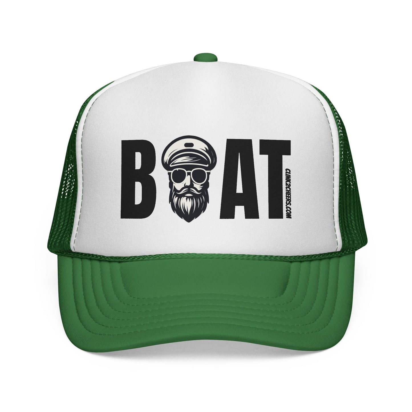 Boat Captain Trucker Cap – Nautical Beard Captain Hat
