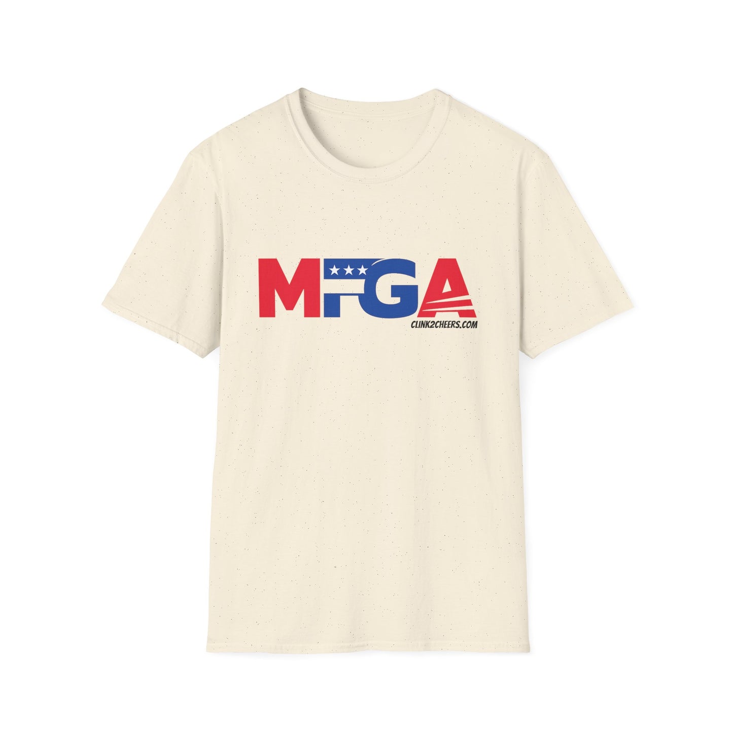 T-Shirt — 'MFGA' Patriotic Red White Blue Graphic Tee