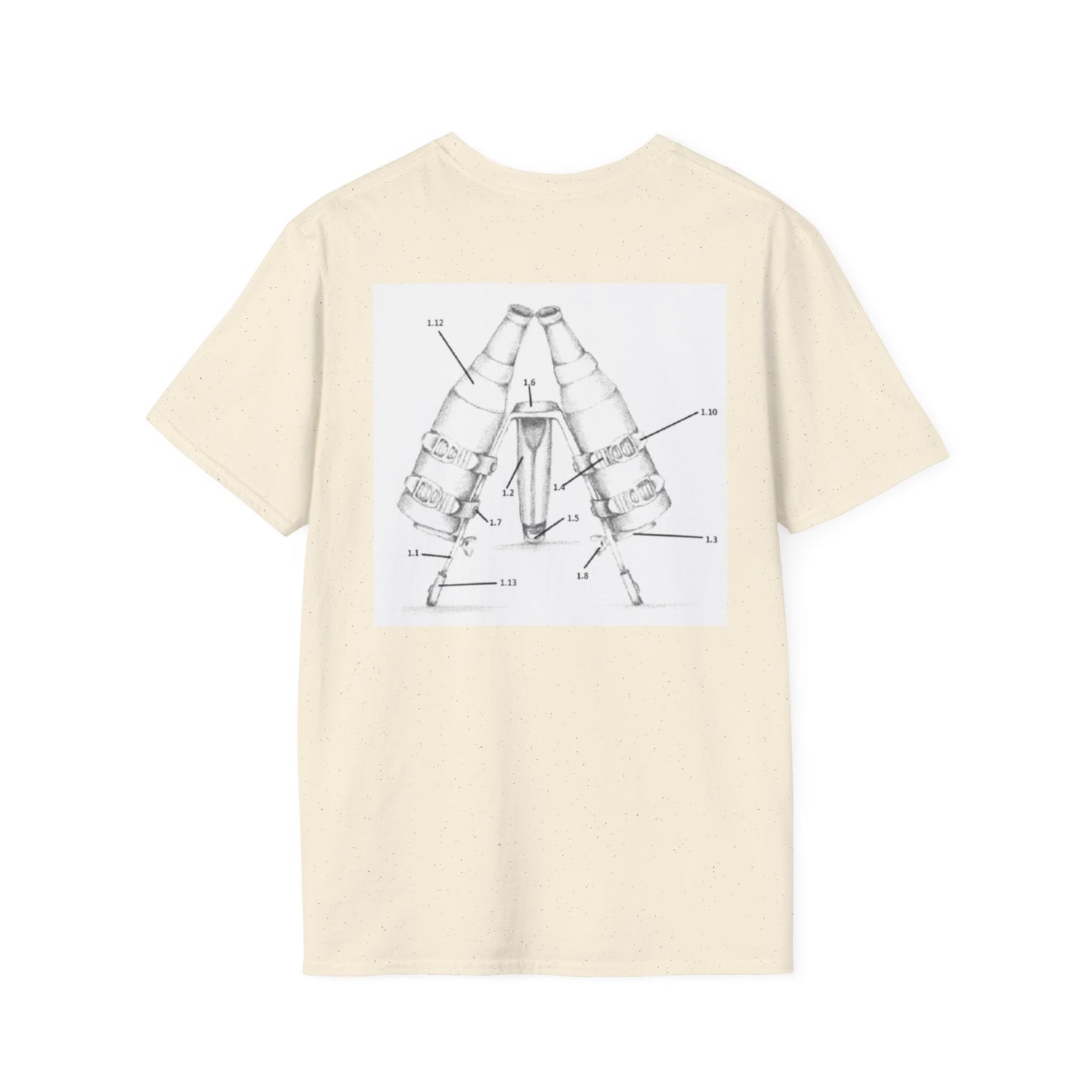 Enhance: Patent Drawing T-Shirt