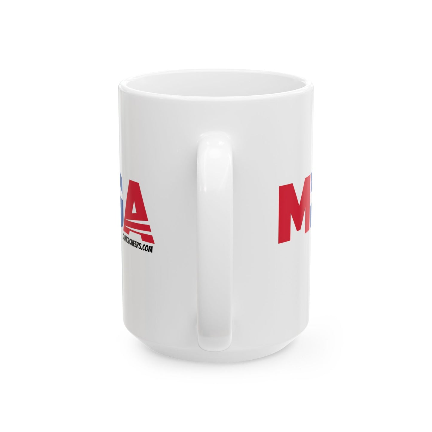 MFGA Coffee Mug – Patriotic Red & Blue 11oz/15oz Ceramic