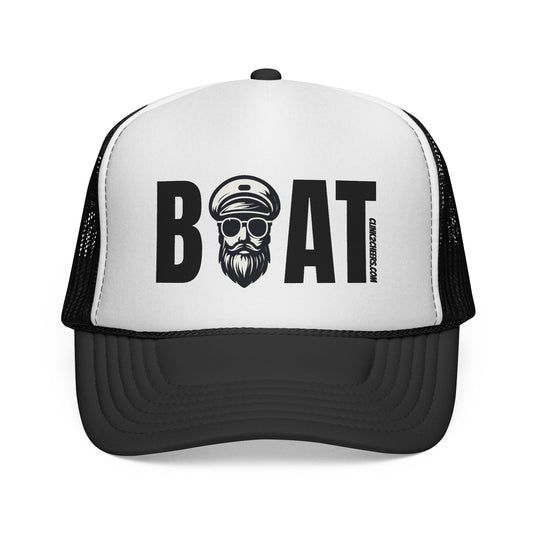 Boat Captain Trucker Cap – Nautical Beard Captain Hat